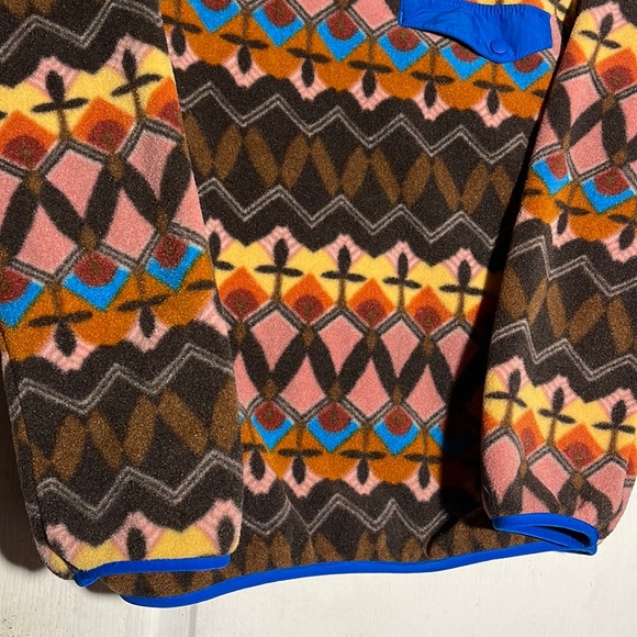 Patagonia Synchilla Snap-T Fleece Pullover Companions Big Anthos Pink XS - Picture 4 of 10